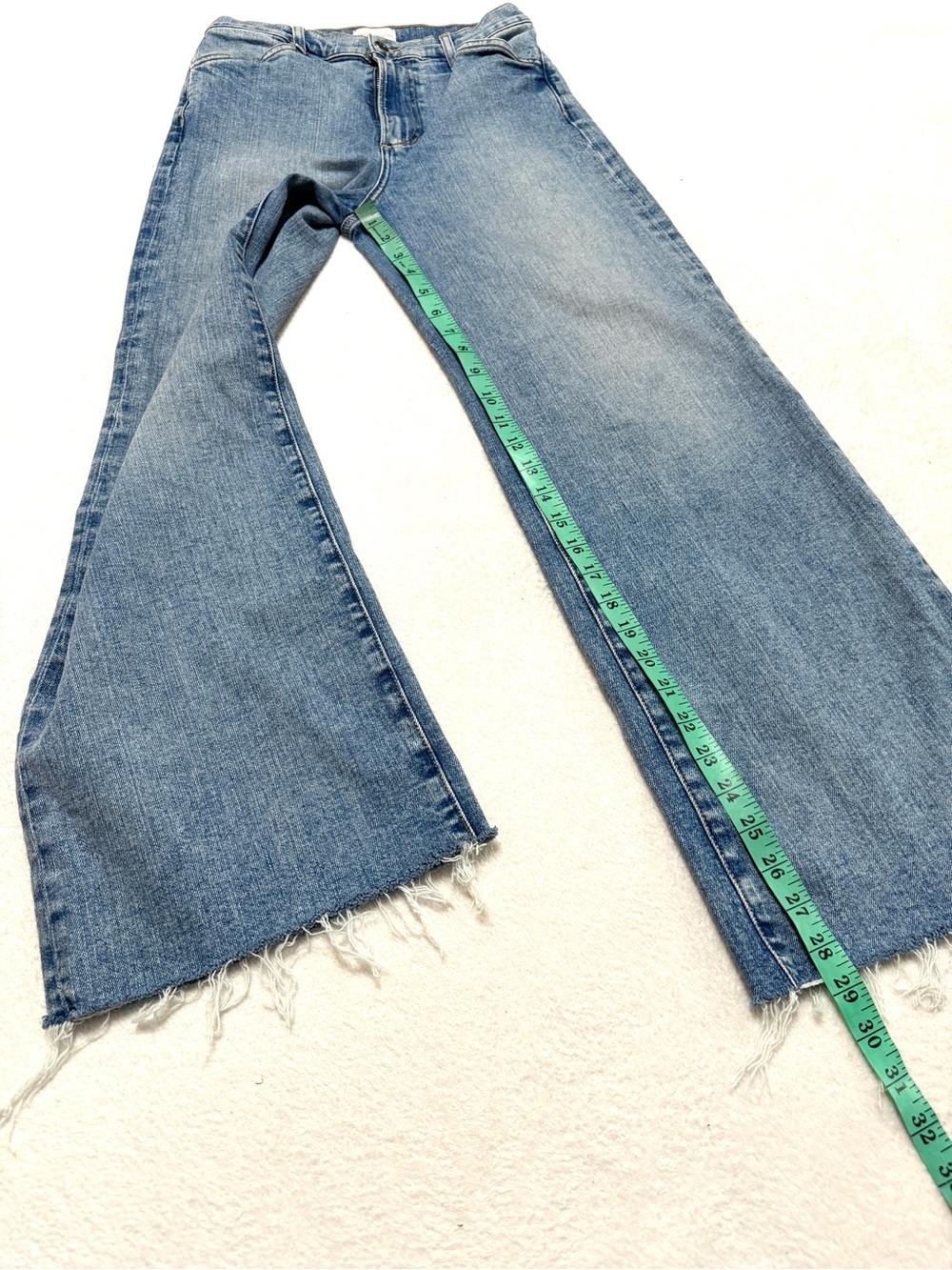 FAVORITE DAUGHTER sz 26 mischa super high rise wide leg jeans in mounterey - Picture 14 of 14